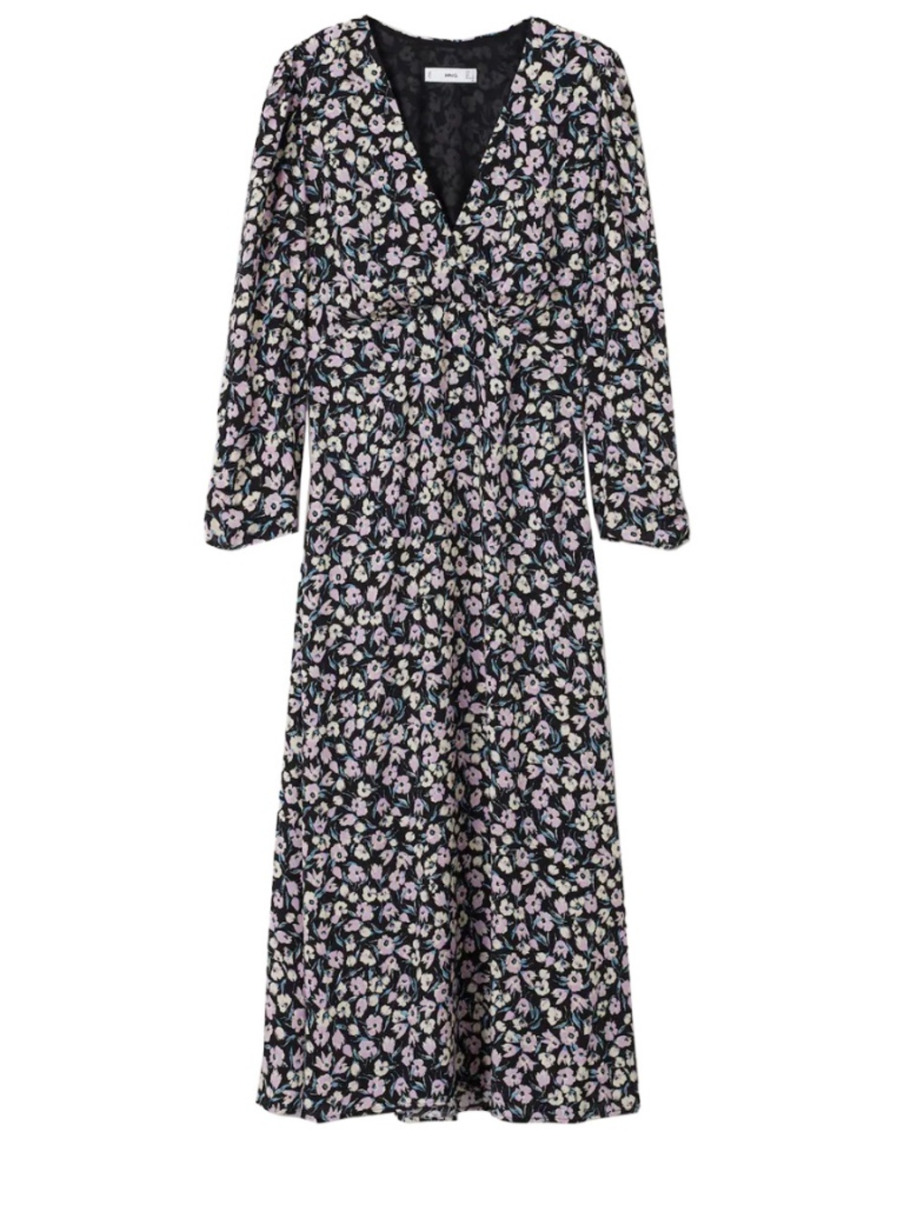 NWT Mango Ruched Detail Dress - Picture 3 of 3